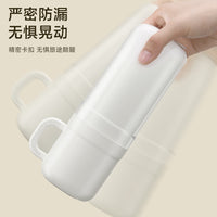 Portable Travel Toothbrush Toothpaste Storage Cup Set with Ventilation