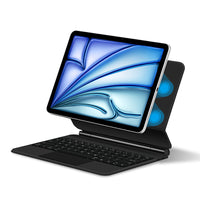 Magic Keyboard Case for iPad Pro/Air with Bluetooth and Multi-Language Layouts