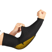 Motorcycle Cycling Arm/Knee Sleeves with Elbow/Knee Pads - UV Protection & Fall Resistance