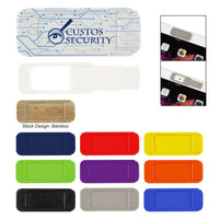 USB Webcam Privacy Cover Slide Blocker for Laptop, Tablet, Phone - Square Design
