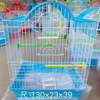 Metal Bird Cage for Parrots, Pigeons, and Small Animals - Indoor/Outdoor Pet Enclosure