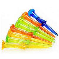 New Golf Limit Tee, Large Cup Design, Unbreakable Low-Resistance Durable Plastic Tees 80mm