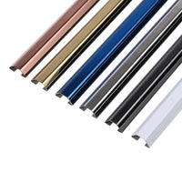 Stainless Steel Floor Cable Raceway with Adhesive Backing for Wire Management