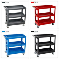 Rolling Mechanic Tool Cart with Storage Drawers and Wheels, Heavy-Duty Multi-Layer Tool Cabinet for Garage and Workshop