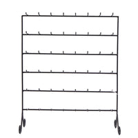 Large Iron Art Jewelry Display Stand for Earrings, Studs, Hair Ties, and Bracelets