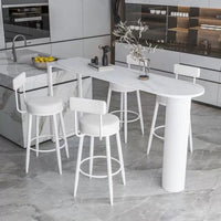 Nordic Minimalist Rock Slab Bar Table Home Island Dining Table Living Room Balcony Partition Cabinet Kitchen High Stool