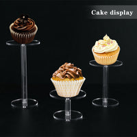 Acrylic Round Display Stand for Cosmetics, Perfumes, Jewelry, Watches, and Collectibles