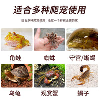 Reptile Hideaway Cave for Turtles Lizards Frogs Hermit Crabs, Aquarium Terrarium Decor