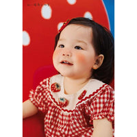 Baby Strawberry Theme Photography Outfit Props for First Birthday Photoshoot