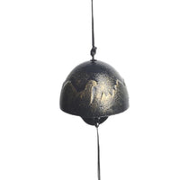 Japanese Nambu Cast Iron Wind Chime Garden Decor - Tateyama Raicho Design