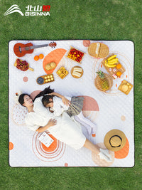 Acrylic Foldable Waterproof Outdoor Picnic Blanket Mat for Camping and Beach
