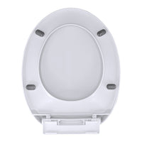 Universal Soft-Close Toilet Seat, Thickened, Pressure-Resistant, Anti-Aging for Home Bathrooms