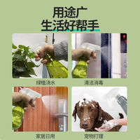 Dewodo Hand Press Spray Bottle for Gardening and Plant Misting, 500ml Transparent