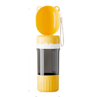 Portable Pet Water Bottle Dispenser for Dogs Outdoor Travel