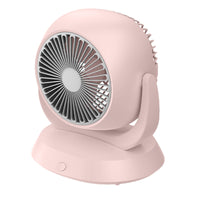 USB Desk Fan with Air Circulation for Home and Office, Portable Tabletop Fan