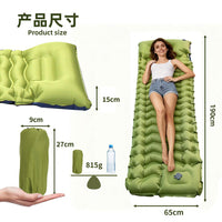 Lightweight Portable TPU Inflatable Camping Sleeping Pad for Outdoor Tent & Travel
