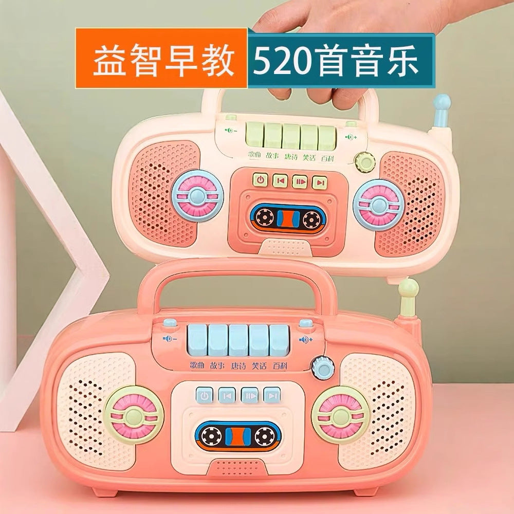 Kids Early Education Story Machine with Songs, Stories, and Tang Poems - Gift Set for 2-3 Year Olds