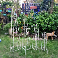 European Style Wrought Iron Garden Trellis for Climbing Plants