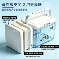 Portable Medical Cooler Box for Insulin, Breast Milk, and Reagents - 2-8°C Refrigeration