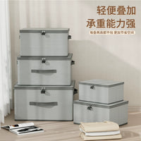 Large Capacity Storage Box with Lock for Documents and Valuables