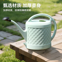 Long Spout Watering Can for Garden Plants and Vegetables, Thickened Plastic, Large Capacity