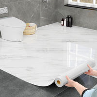Waterproof Anti-Slip Self-Adhesive Bathroom Floor Tile Stickers for Renovation