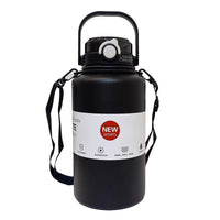 Large Capacity Insulated Water Bottle with Handle - Hot & Cold, Portable for Sports & Outdoors
