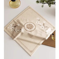 Dustproof Square Tablecloth Cover for Tea Trays and Small Appliances