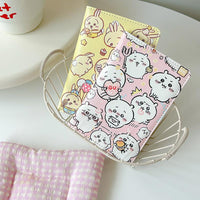 Chiikawa Cartoon Passport Holder Travel Document Organizer for Women