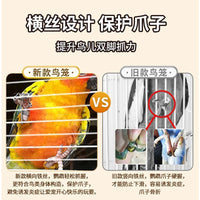 Portable Bird Cage for Breeding and Training, Suitable for Cockatiels, Parakeets, and Mynah Birds, All Seasons