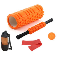 Foam Roller Yoga Column Set with Massage Stick for Pilates and Fitness