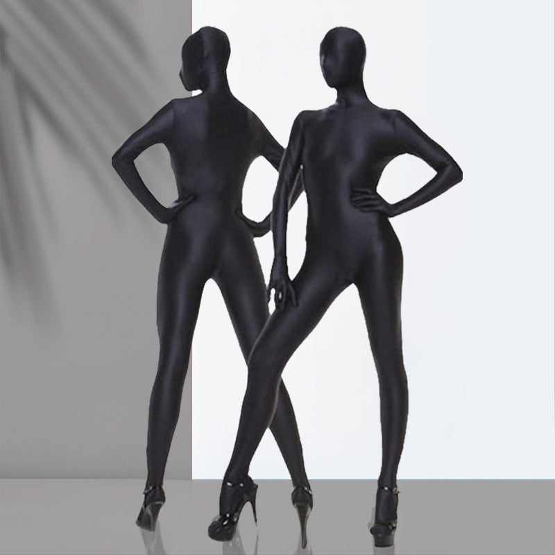 Lycra Seamless High-Elastic Spandex Full Bodysuit with Waist Shaping