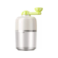 Portable Manual Ice Shaver for Home and Commercial Use, Hand-Crank Ice Crusher for Shaved Ice and Smoothies