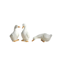 Mini Duck Ornament Chinese Style Flowing Water Fish Tank Landscape Resin Rockery Decoration