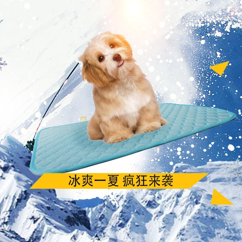 Pet Cooling Mat for Dogs and Cats, Non-Slip Summer Sleep Pad