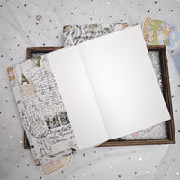 Forest Style Fabric Book Cover for A5/A6 Notebooks and Planners