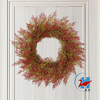 Artificial Eucalyptus Christmas Wreath Garland for Door Wall Decor