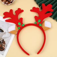 Christmas Reindeer Antler Headband with Bells for Festive Occasions
