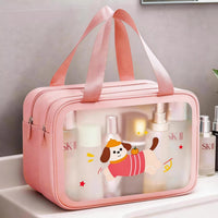 Portable Wet Dry Separation Toiletry Bag for Travel, Gym, and Swimming