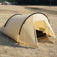 Tunnel Outdoor Dune Tent with Aluminum Alloy Poles, Large Space for Family Camping
