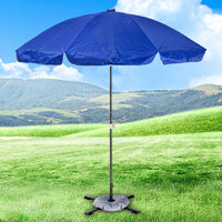 Outdoor Commercial Patio Umbrella Base Stand Cross Folding Type