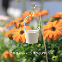 Vintage Japanese-Style Iron Art Planter & Vase Decor for Garden Balcony Patio