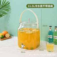 Beverage Dispenser with Spigot for Juice, Iced Tea, and Cocktails