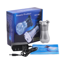 RF Microcurrent Facial Massager with Blue Light Therapy for Skin Rejuvenation