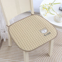 Thickened Embroidered Non-Slip Chair Cushion for Office, Dining, and Student Chairs
