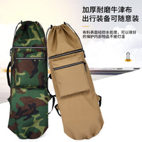 Skateboard Carry Bag Waterproof Lightweight Backpack for Longboard Surfboard Yoga Mat Fishing Rod Fins