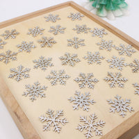 Glitter Snowflake Confetti for Christmas Party Decorations