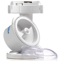 Electric Ice Shaver Machine Dual Blade Automatic Ice Crusher for Home Use
