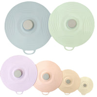 Silicone Food Cover Set for Bowls and Pots - Reusable, Spill-Proof, Dust-Proof, and Airtight