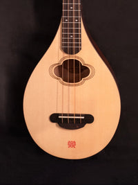 Mingjiu Beginner Ruan Chinese Lute Small Four-String Instrument for Music Class